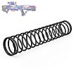 Blasterparts - Ressort de tuning compatible avec Nerf N-Strike Longshot CS-6